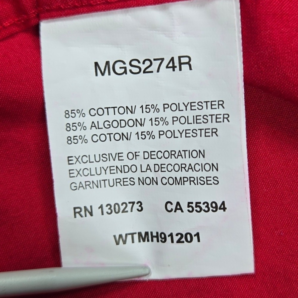 Wrangler George Strait Collection Men Red WPCA Western Button Down Shirt MGS274R - Picture 7 of 9